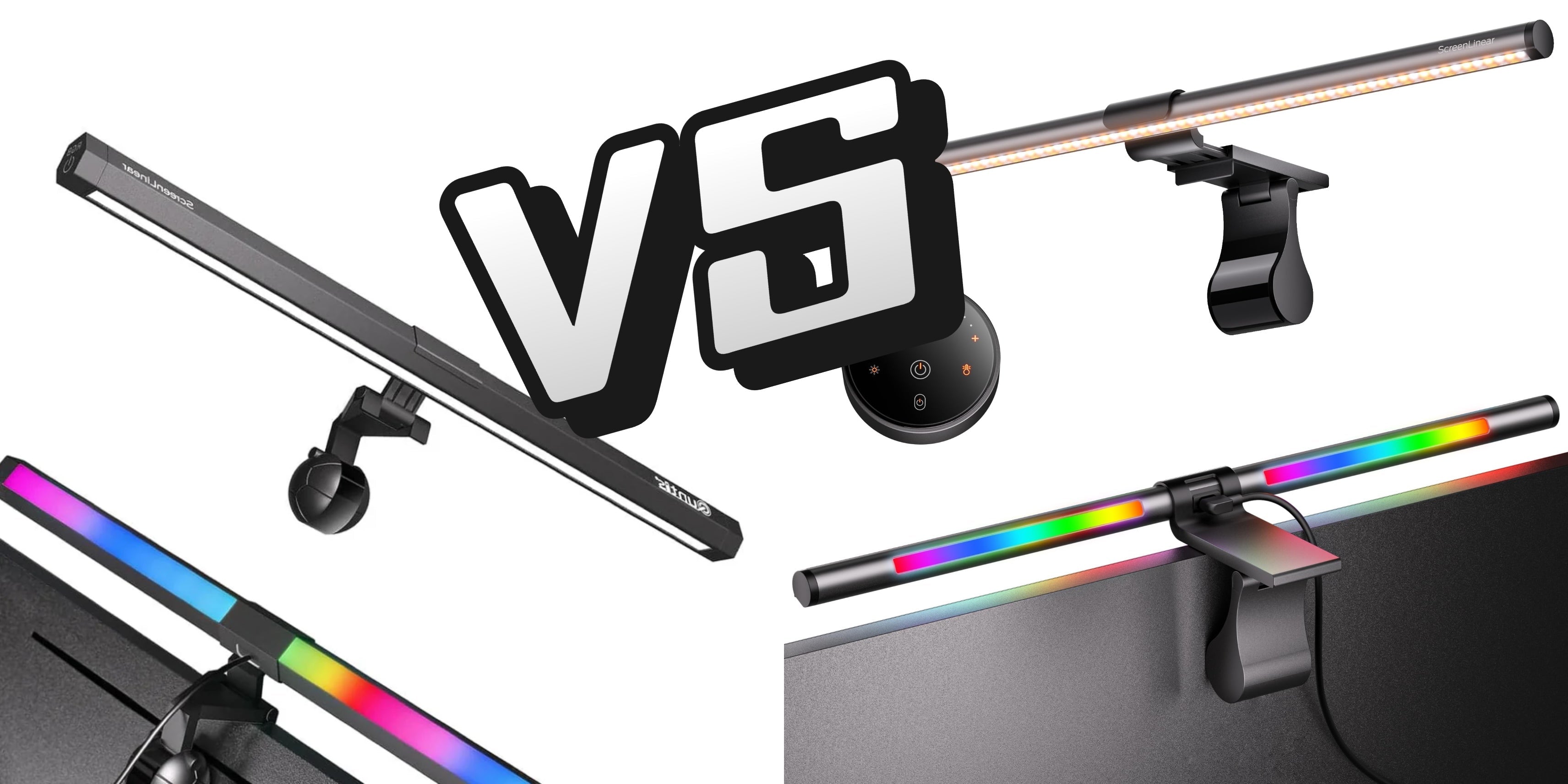 Comparing Quntis RGB MC211 and Quntis RGB Pro Monitor Light Bar