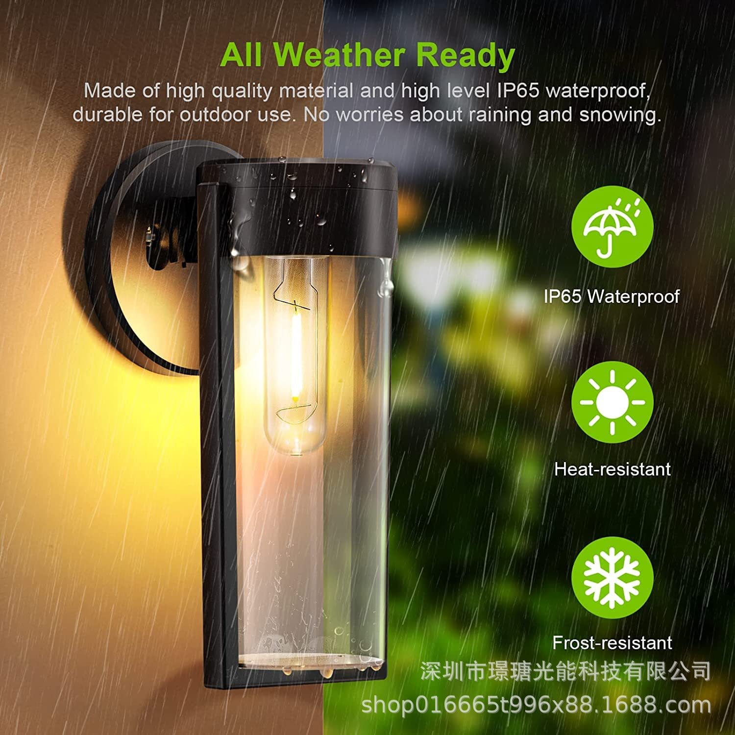 Solar Wall Lights Solar Powered Deck Light, Auto On/Off Waterproof Solar Outdoor Lights Wall Mount Solar Decorative Lights for Wall Fence Patio Post Yard Porch