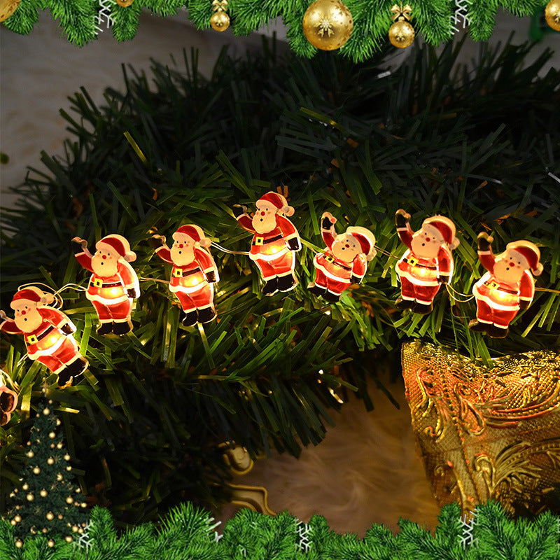 Quntis Luzes de Decoração de Natal LED ¨C Luzes de Fio do Pai Natal para Decoração Festiva de Natal