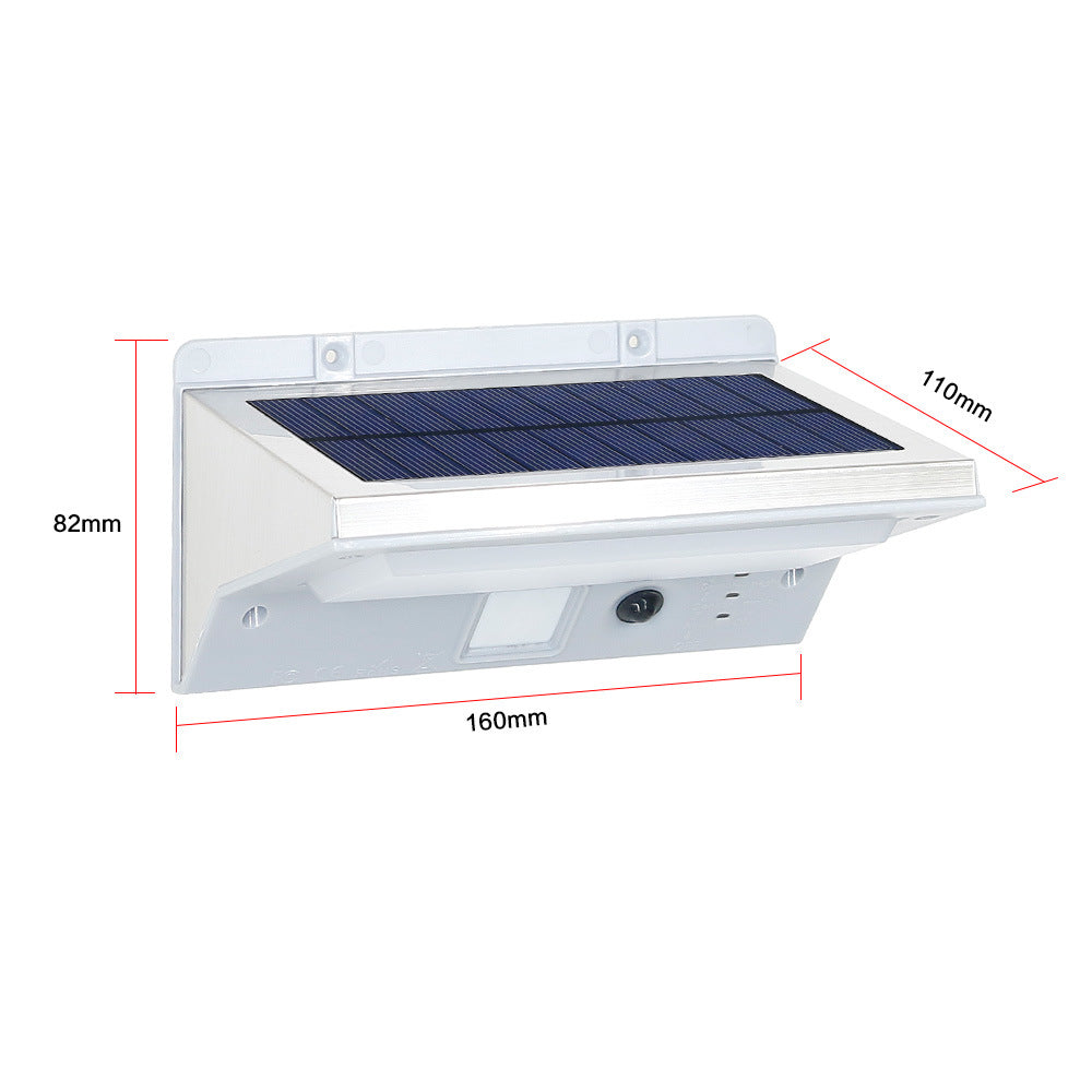 Luce da Parete Solare da Esterno – Luci LED con Sensore di Movimento per Giardino, Patio e Illuminazione di Viali
