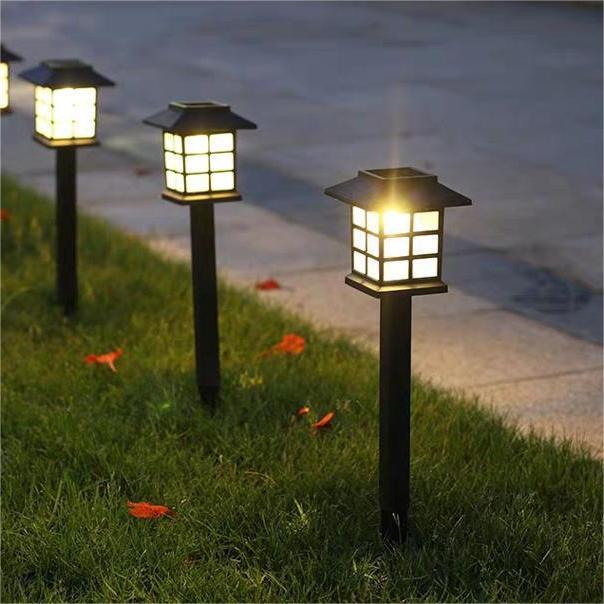 Luzes de Jardim ao Ar Livre LED Solar - Luzes de Caminho à Prova de Água para Jardim, Quintal, Pátio