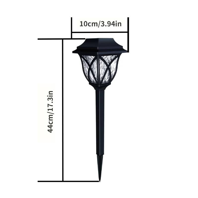 Luci da Giardino Solari a LED Impermeabili Decorazione da Giardino per Cortile, Patio, Paesaggio, Vaso, Sentiero