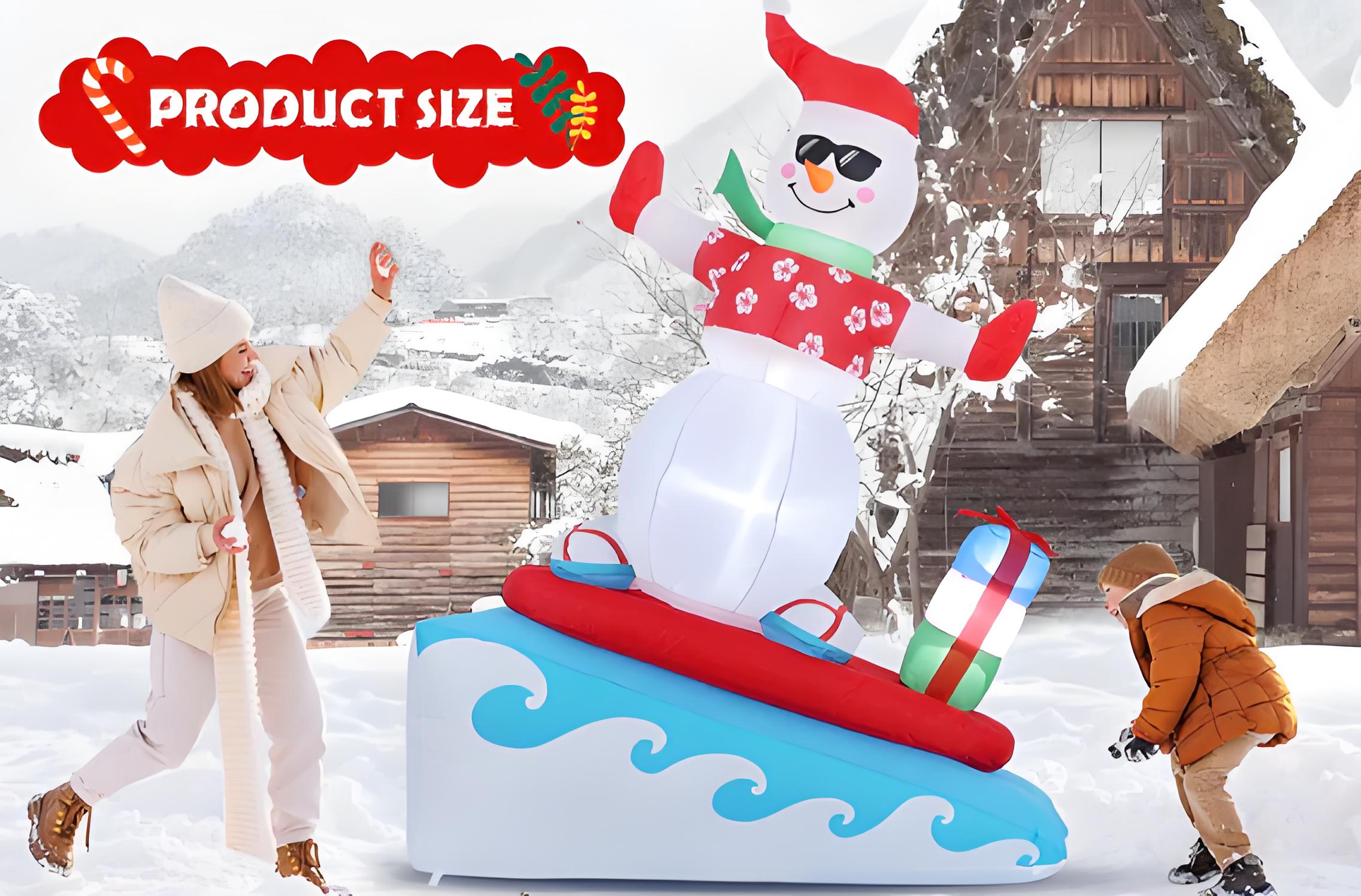 Bring Holiday Cheer with Ountis Christmas Inflatables