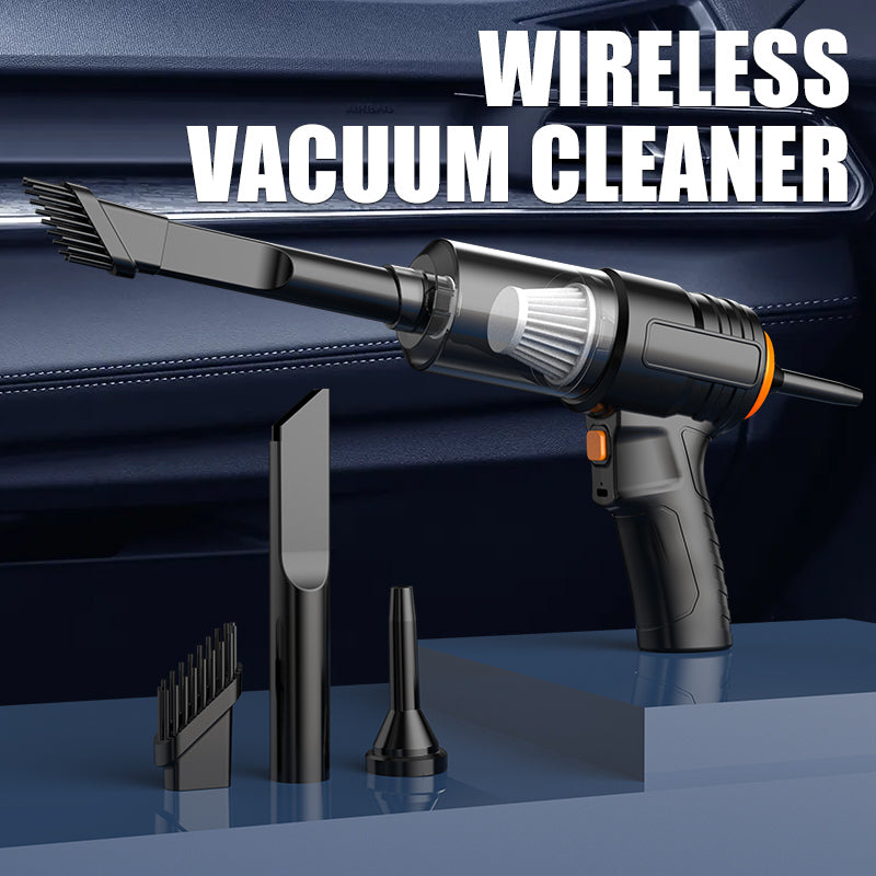 Portable Cordless Hand-held Vacuum Cleaner, Cyclone Suction Wireless Vacuum Cleaner, Rechargeable Strong Suction Vacuum Cleaner Suitable For Cars/Offices/Homes