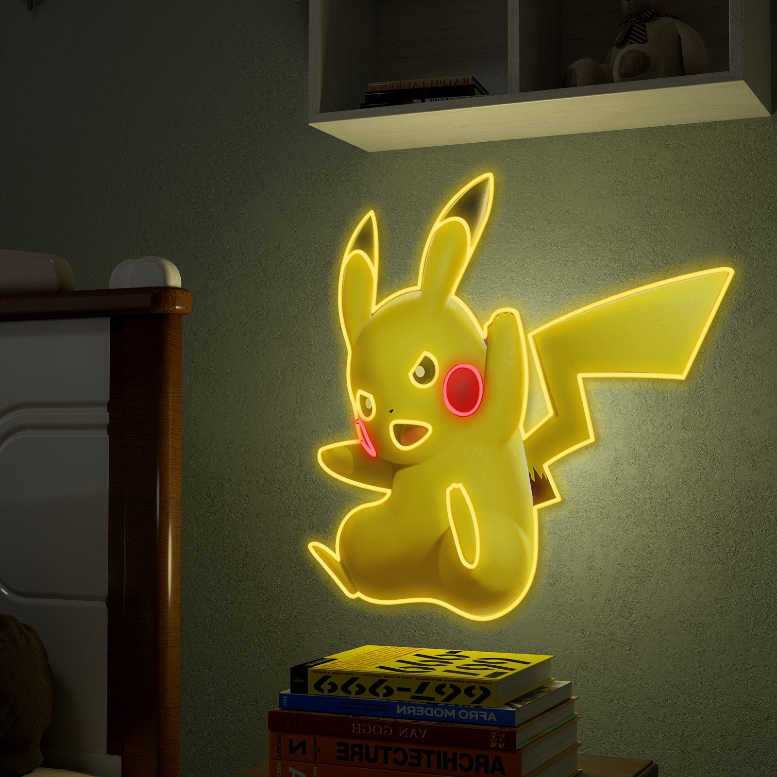 Pokemon Pikachu Neon Light – Adorably Electric, the Ultimate Christmas Gift for Kids and Pokemon Fans