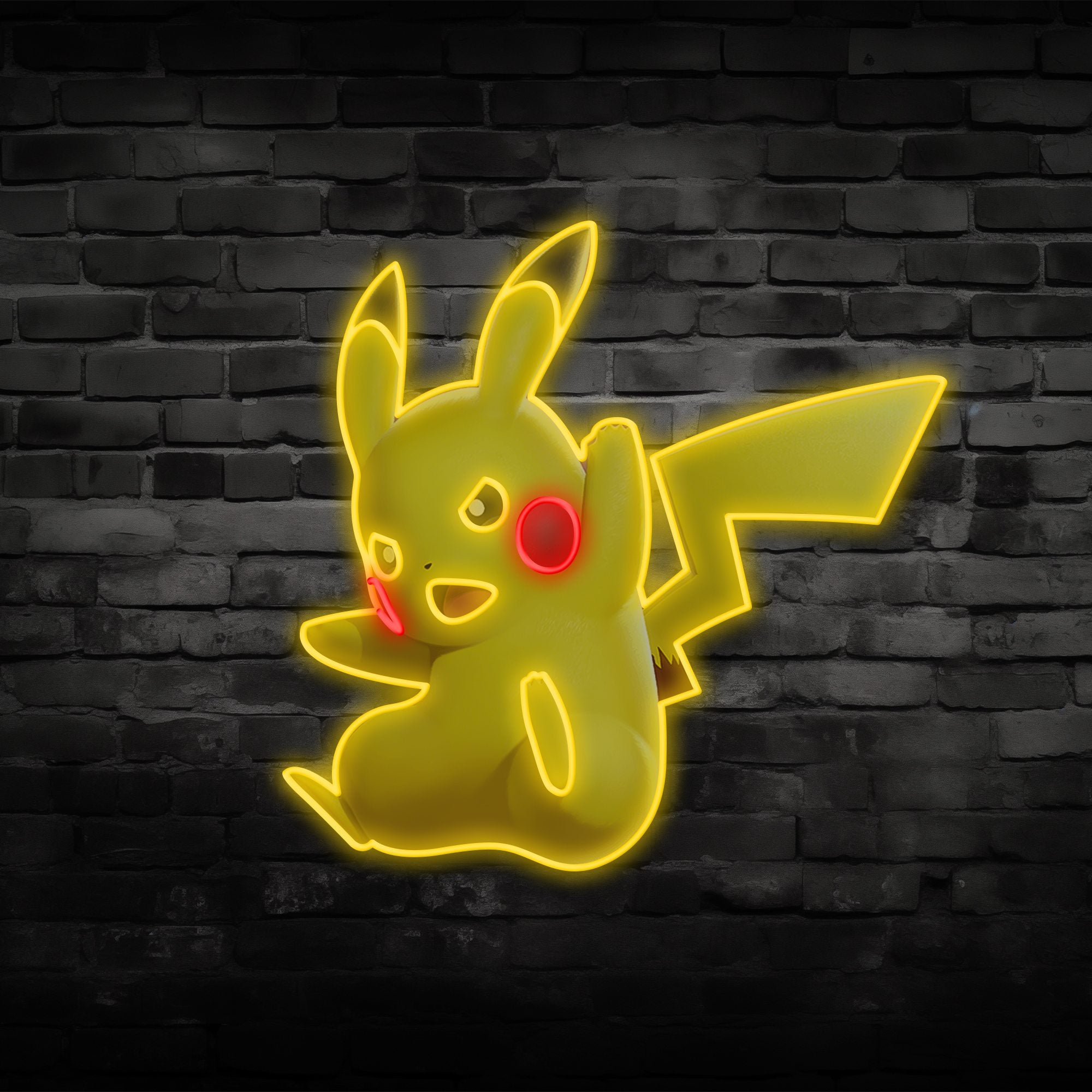 Pokemon Series: Pikachu Neon Light ¨C Adorably Electric, The Perfect Christmas Gift for Kids and Young Pok¨¦mon Fans