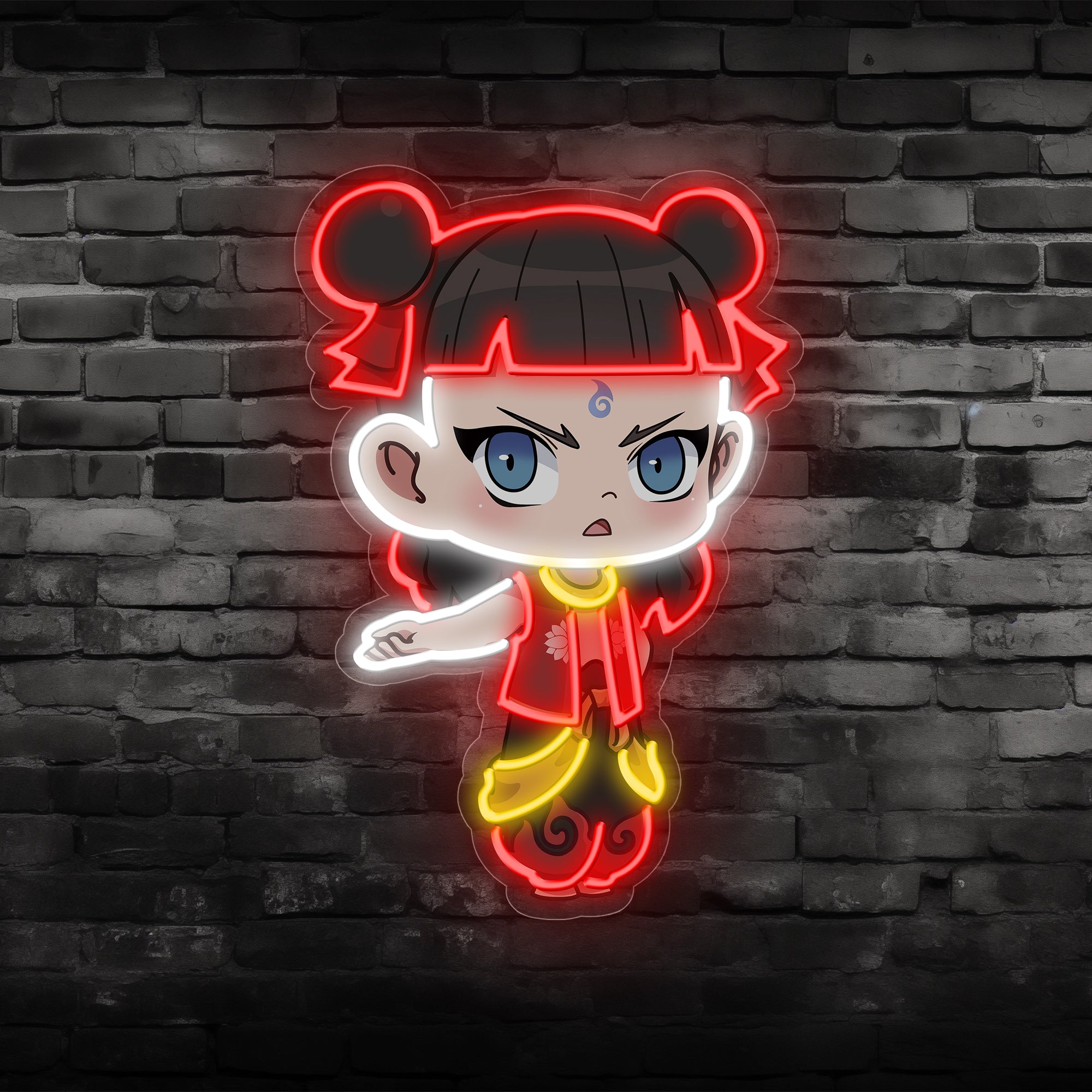 【New】Nezha: The Billion-Dollar Blockbuster – New Nezha Neon Light