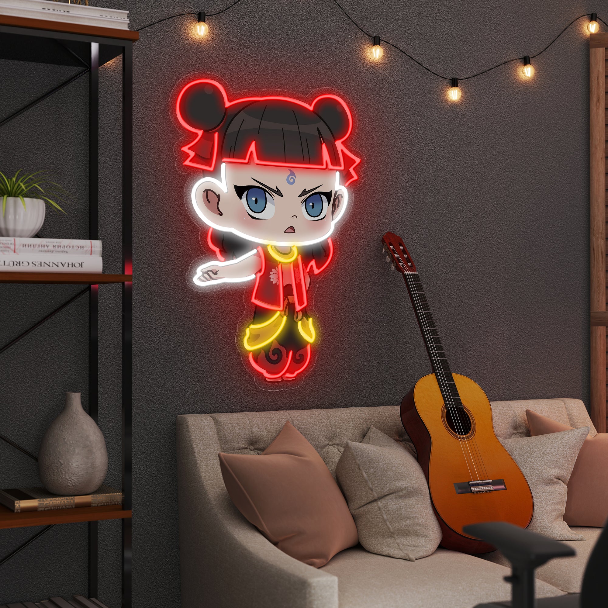 【New】Nezha: The Billion-Dollar Blockbuster – New Nezha Neon Light