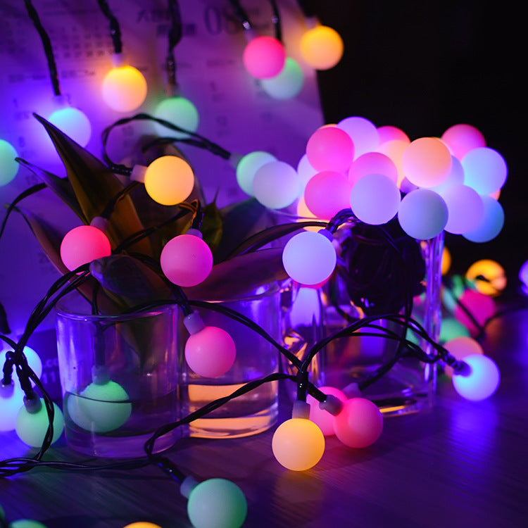 Quntis Solar-Powered LED String Lights, IP54 Waterproof Globe Fairy Lights – Perfect for Outdoor Garden, Patio, and Christmas Decorations