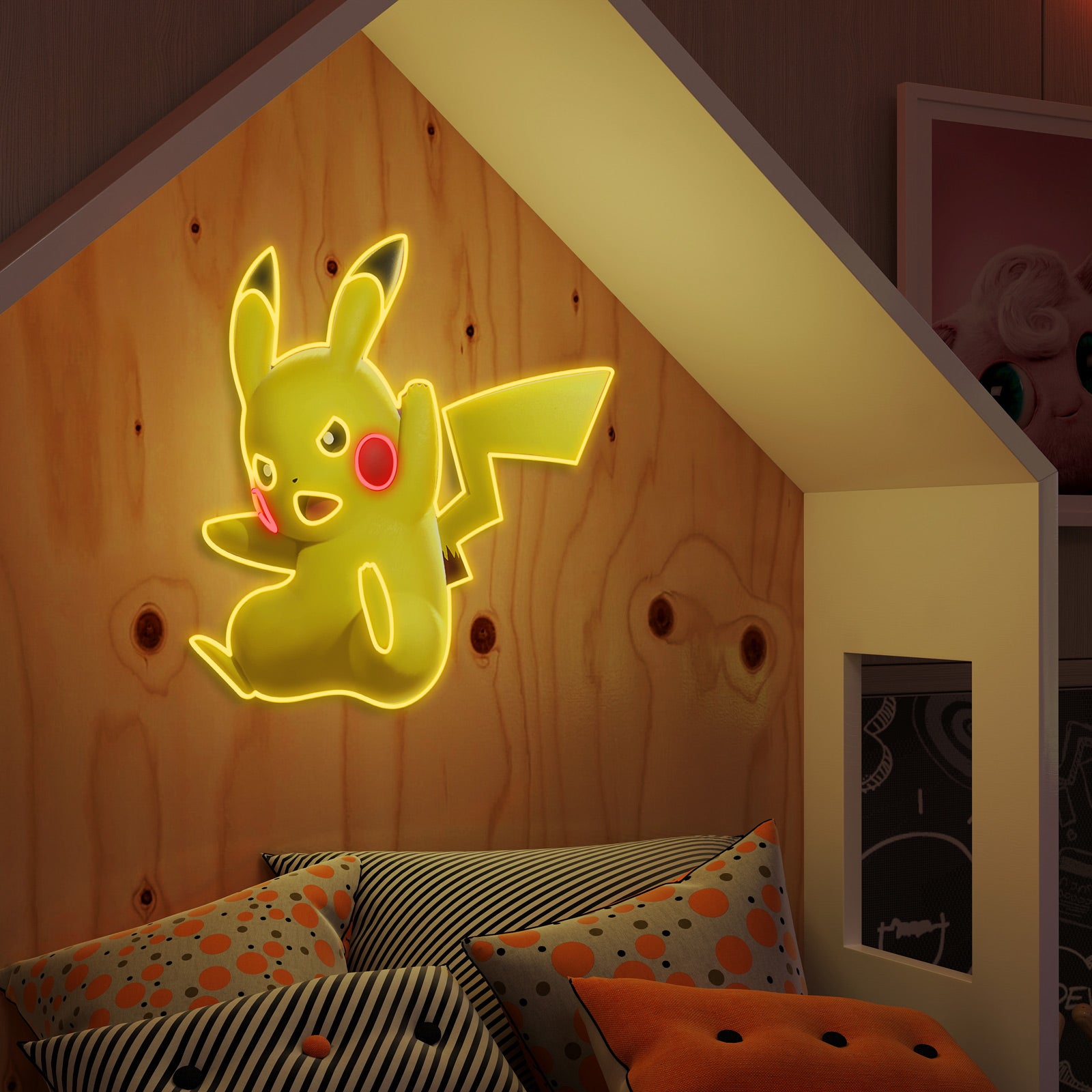 Pokemon Pikachu Neon Light – Adorably Electric, the Ultimate Christmas Gift for Kids and Pokemon Fans