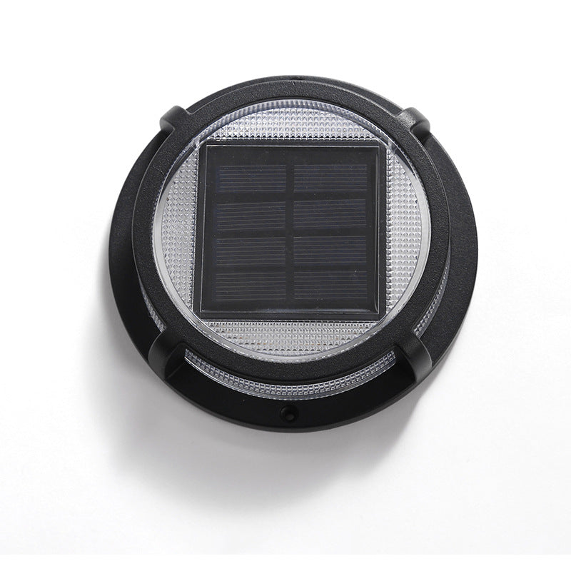 Solar Ground Lights ¨C 4-Sided LED Outdoor Landscape Lights, Waterproof Garden & Yard Wall Corner Lights