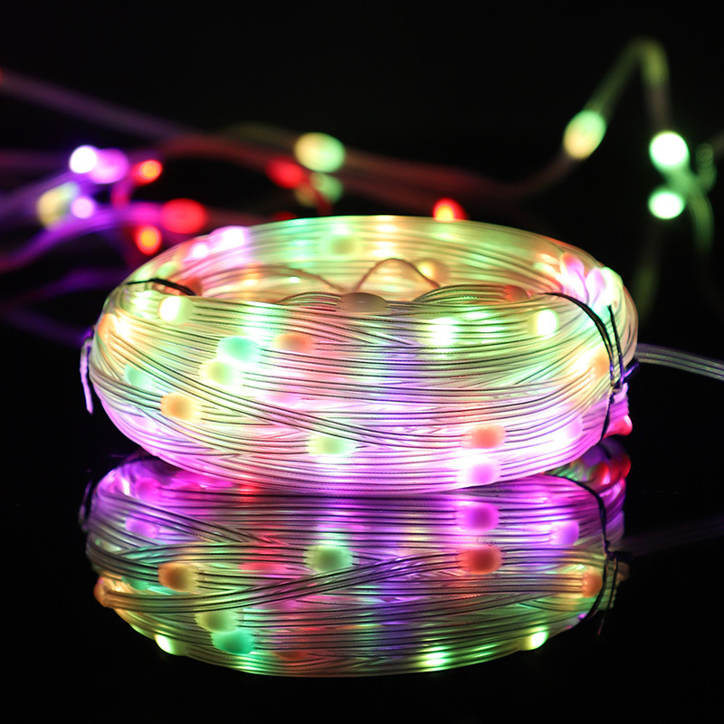 USB LED String Lights – Remote-Controlled Mini Fairy Lights, Waterproof Outdoor Camping & Decorative Lights