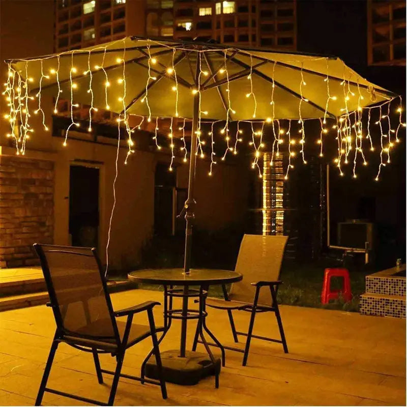 Quntis 33FT 300 LED Guirlandes Solaires – Lumières Féeriques Étanches IP44 pour Décorations Extérieures de Fêtes et de Vacances