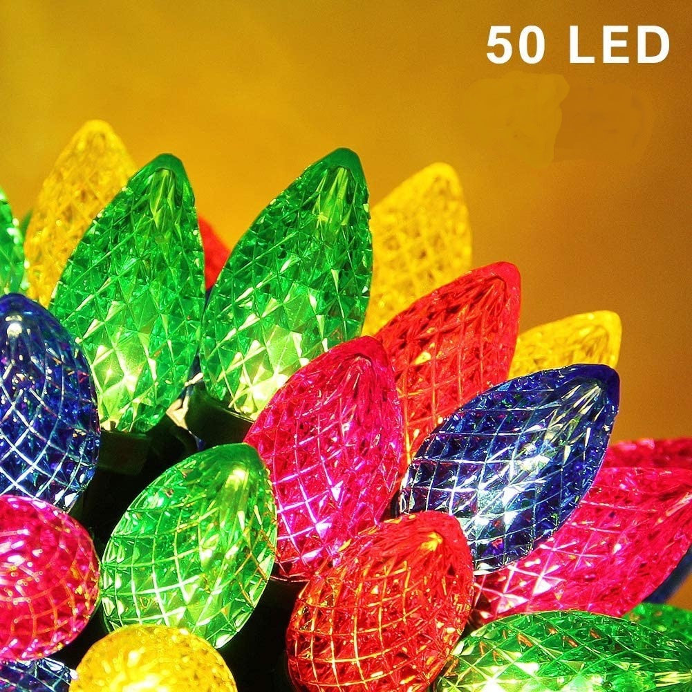 Quntis C6 Strawberry String Lights ¨C Indoor/Outdoor Mini Christmas Lights for Holiday Decor