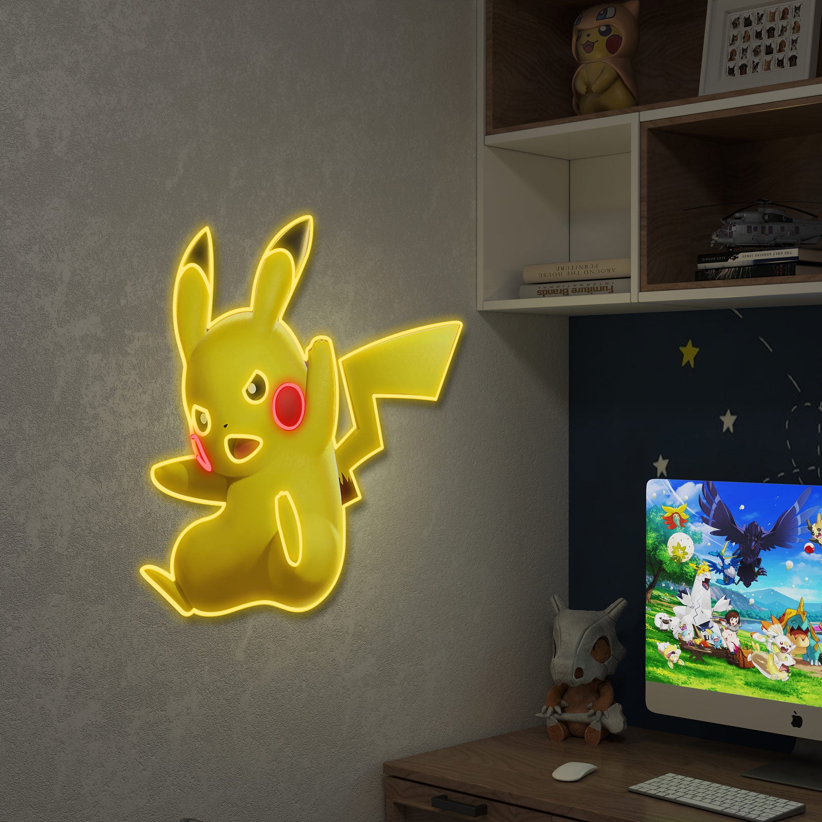 Pokemon Pikachu Neon Light – Adorably Electric, the Ultimate Christmas Gift for Kids and Pokemon Fans