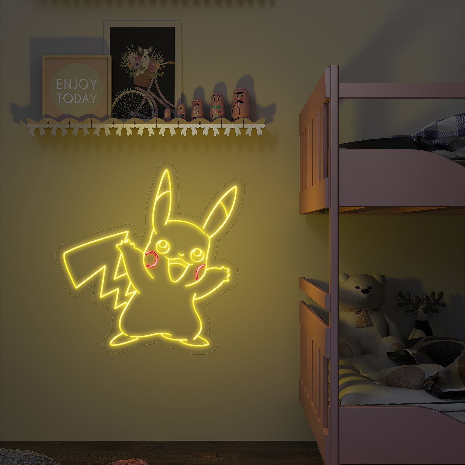 Pokemon Pikachu Neon Sign