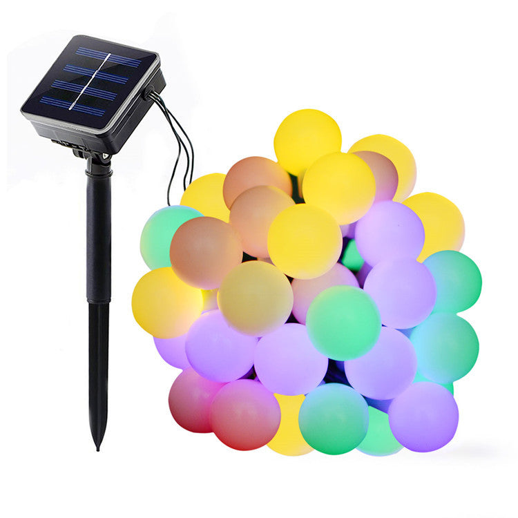 Quntis Solar-Powered LED String Lights, IP54 Waterproof Globe Fairy Lights – Perfect for Outdoor Garden, Patio, and Christmas Decorations