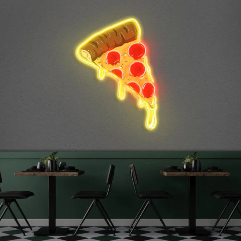 Pizza Neon Sign,Pizza Led Light, Pizza Restaurant Decor,Pizza Shop Neon Sign,Kitchen Wall Decor