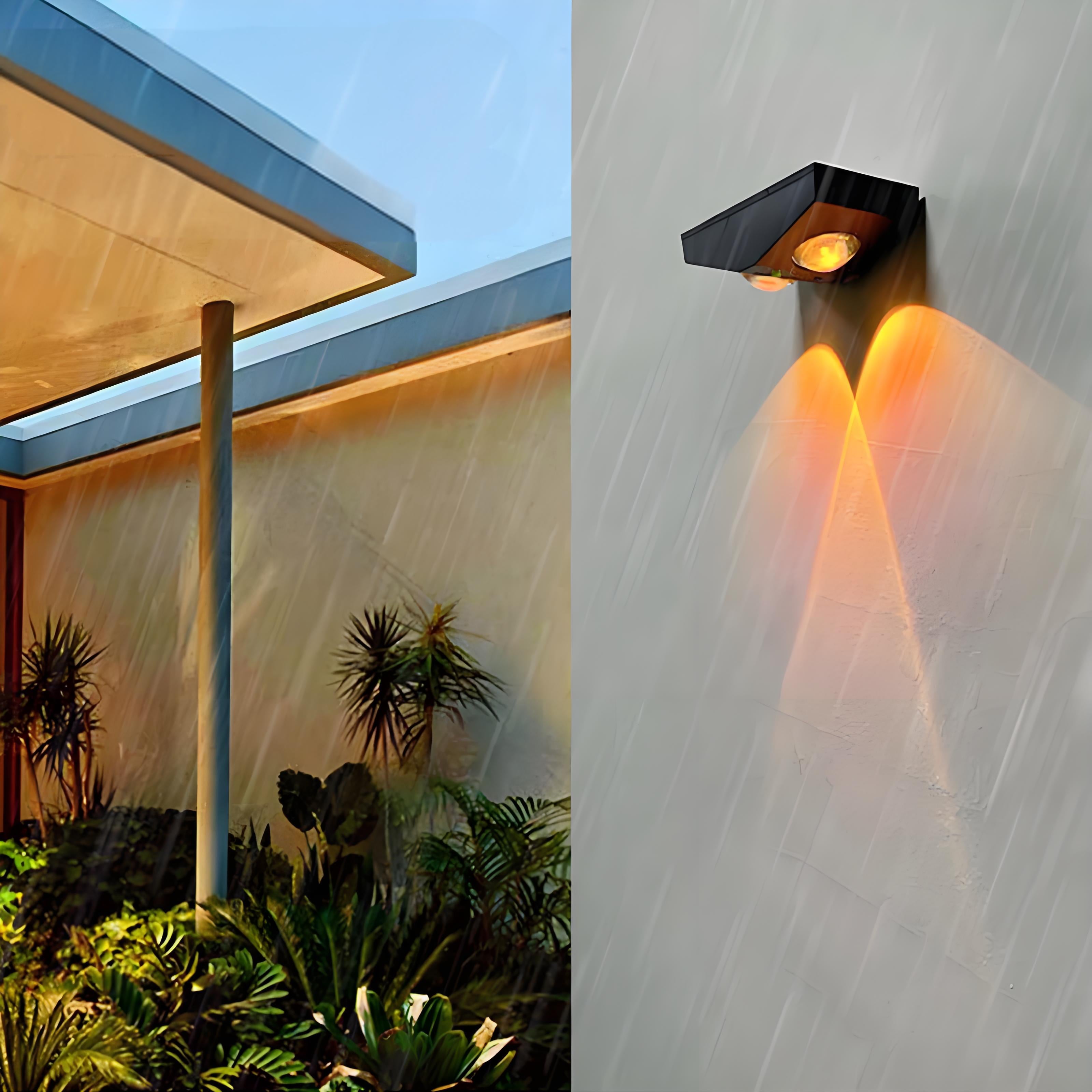 Magic Wings RGB Solar Wall Light ¨C IP67 Waterproof, Outdoor Garden & Atmosphere Light, Best-Selling LED Wall Lamp