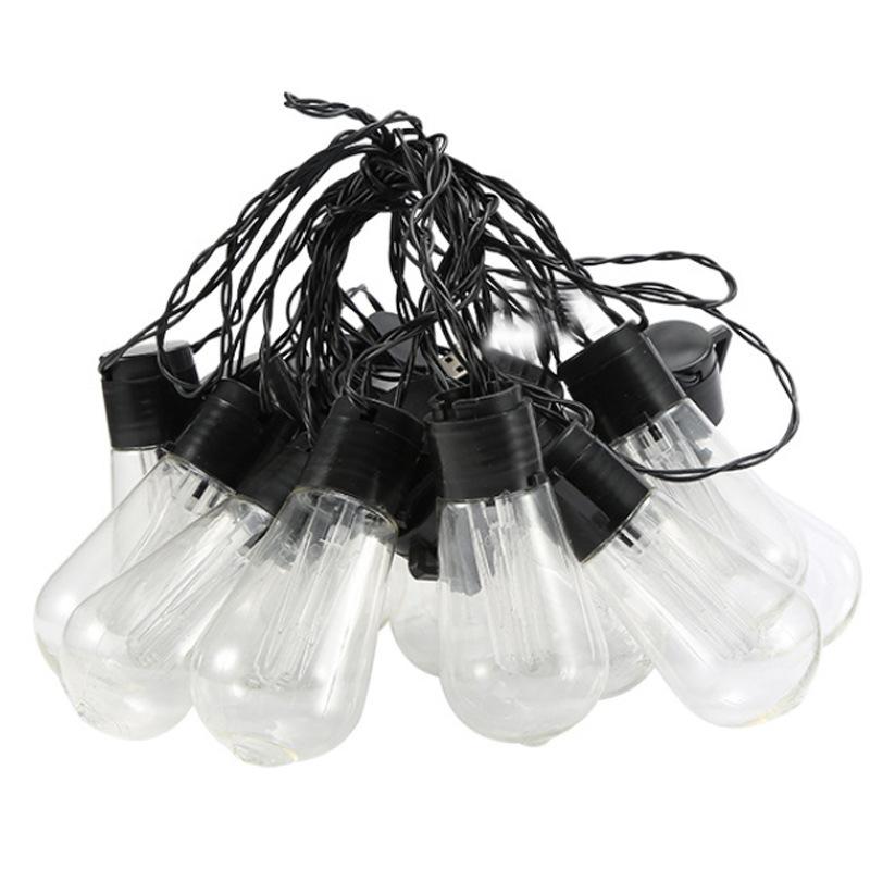 Outdoor Led String Lights Total Patio Lights with Remote Vintage Edison Bulbs, Outside Lights Waterproof for Porch Deck Garden